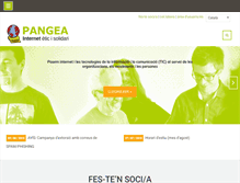 Tablet Screenshot of pangea.org