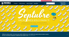 Desktop Screenshot of pangea.es