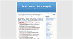 Desktop Screenshot of peremarques.blog.pangea.org