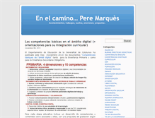 Tablet Screenshot of peremarques.blog.pangea.org
