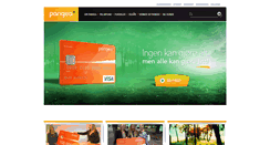Desktop Screenshot of pangea.no